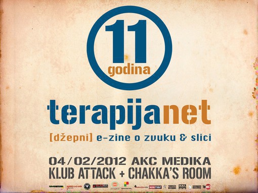 terapija.net 11th birthday party poster