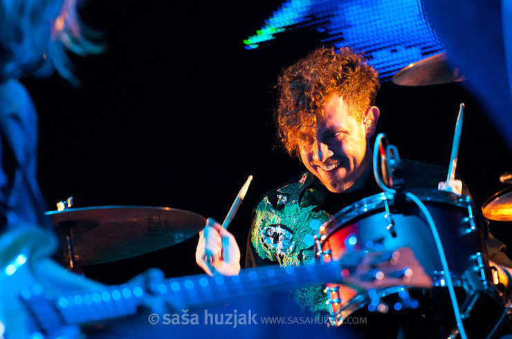 Jeremy Gara (Arcade Fire) @ T-mobile INmusic festival, Zagreb (Croatia), 2011 <em>Photo: © Saša Huzjak</em>