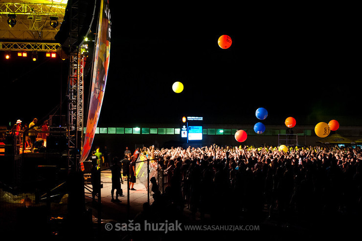 At the festival @ Terraneo festival 2012, ex vojarna Bribirski knezovi, Šibenik (Croatia), 07/08 > 10/08/2012 <em>Photo: © Saša Huzjak</em>