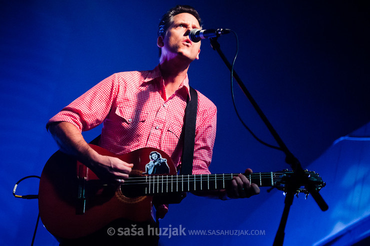 Joey Burns (Calexico) @ Pauk, Zagreb (Croatia), 27/11/2012 <em>Photo: © Saša Huzjak</em>