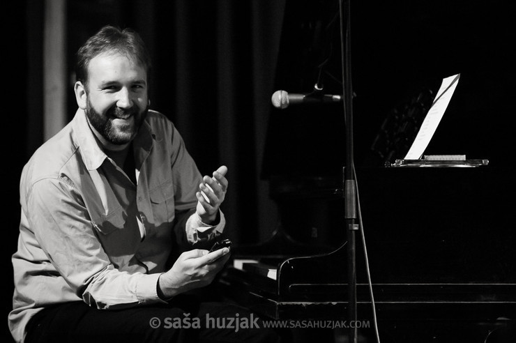 Orlan Tus (Mika Male) at the soundcheck @ MM centar, Zagreb (Croatia), 07/12/2013 <em>Photo: © Saša Huzjak</em>