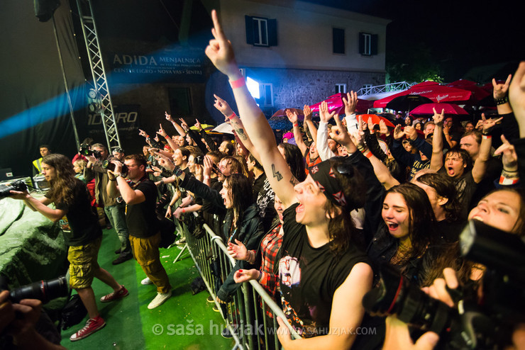 Skidrow fans @ Festival Lent, Maribor (Slovenia), 20/06 > 05/07/2014 <em>Photo: © Saša Huzjak</em>