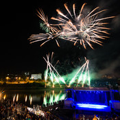 Fireworks - closing of 26th Folkart @ Festival Lent, Maribor (Slovenia), 20/06 > 05/07/2014 <em>Photo: © Saša Huzjak</em>