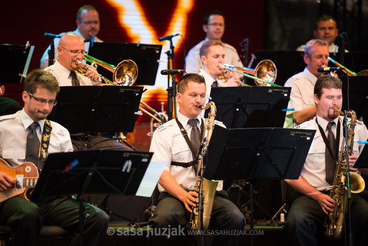 Big Band Orkestra Slovenske vojske (Big Band of the Slovenian Armed Forces Orchestra) @ Festival Lent, Maribor (Slovenia), 20/06 > 05/07/2014 <em>Photo: © Saša Huzjak</em>