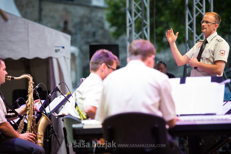 Big Band Orkestra Slovenske vojske (Big Band of the Slovenian Armed Forces Orchestra) @ Festival Lent, Maribor (Slovenia), 20/06 > 05/07/2014 <em>Photo: © Saša Huzjak</em>