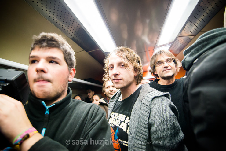 Miki Solus @ Train line Maribor - Ruše, Maribor (Slovenia), 28/11/2014 <em>Photo: © Saša Huzjak</em>