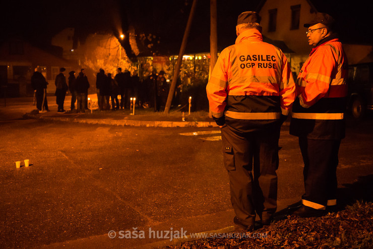 Local firefighters @ Ruše, 28/11/2014 <em>Photo: © Saša Huzjak</em>