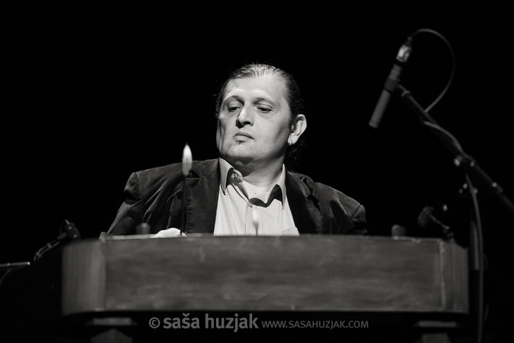 Michael Kurina (Lajkó Félix Quartet) @ Kino Šiška, Ljubljana (Slovenia), 19/02/2015 <em>Photo: © Saša Huzjak</em>