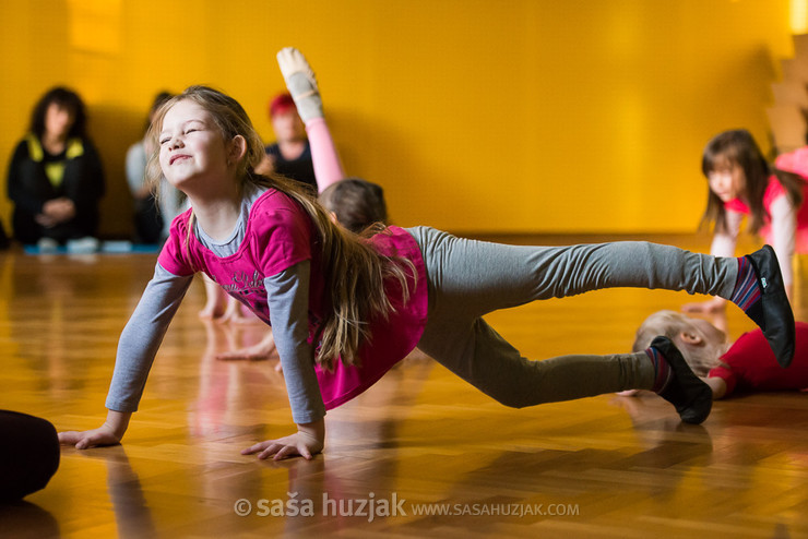 Creative dance workshop for children with Saša Lončar @ Zimska plesna šola / Winter dance school, Maribor (Slovenia), 20/02 > 23/02/2015 <em>Photo: © Saša Huzjak</em>