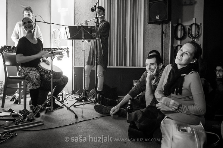 Djembabe @ Glas podzemlja (Voice of undergound), Maribor (Slovenia), 08/12/2015 <em>Photo: © Saša Huzjak</em>