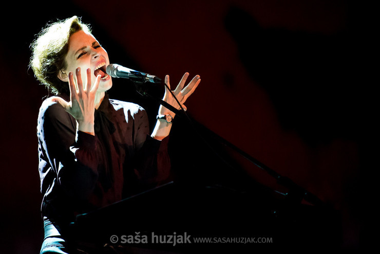 Mina Špiler (Laibach) @ Koncertna dvorana Vatroslav Lisinski, Zagreb (Croatia), 09/05/2017 <em>Photo: © Saša Huzjak</em>