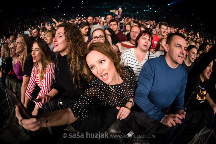 Parni Valjak first row fans @ Arena Zagreb, Zagreb (Croatia), 01/12/2017 <em>Photo: © Saša Huzjak</em>