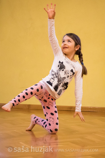 Dance workshop for children (5-7 years) – Saša Lončar @ Zimska plesna šola / Winter dance school, Maribor (Slovenia), 22/02 > 25/02/2019 <em>Photo: © Saša Huzjak</em>