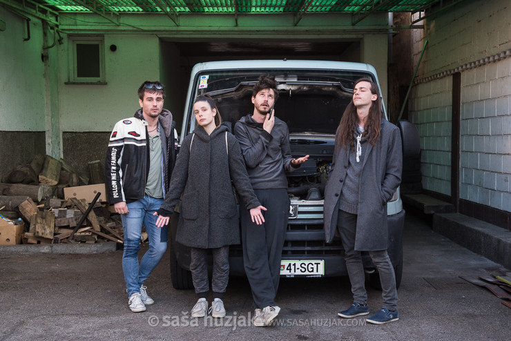 The last picture with band's RadoVan @ Slavonski Brod (Croatia), 29/03/2019 <em>Photo: © Saša Huzjak</em>