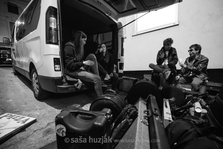 Glamorous life on tour - after gig brunch @ River Pub, Rijeka (Croatia), 19/04/2019 <em>Photo: © Saša Huzjak</em>