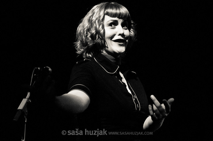 Marijana Hajdarhodzic (The Penny Black Remedy) @ Teatar &TD, Zagreb (Croatia), 29/03/2011 <em>Photo: © Saša Huzjak</em>