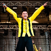 Almir Hasanbegović (Dubioza kolektiv) @ T-mobile INmusic festival, Jarun, Zagreb (Croatia), 2011 <em>Photo: &copy; Saša Huzjak</em>
