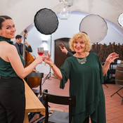 Barrique promo photo shoot - BTS moments <em>Photo: © Neža Jančič</em>