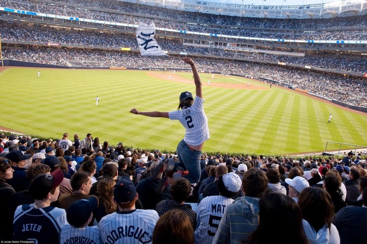 Parisa Khobdeh, Yankees Stadium, NY <em>Photo: © Jordan Matter</em>