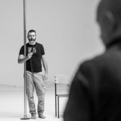 Pandora - Art of Pole studio photoshoot BTS <em>Photo: &copy; Neža Jančič</em>