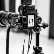 Pandora - Art of Pole studio photoshoot BTS <em>Photo: &copy; Neža Jančič</em>