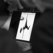 Pandora - Art of Pole studio photoshoot BTS <em>Photo: &copy; Neža Jančič</em>