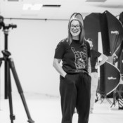 Pandora - Art of Pole studio photoshoot BTS <em>Photo: &copy; Neža Jančič</em>