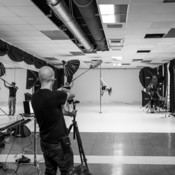 Pandora - Art of Pole studio photoshoot BTS <em>Photo: &copy; Neža Jančič</em>