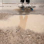 Skating in the rain <em>Photo: © Saša Huzjak</em>