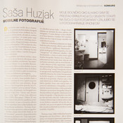 My hospital photos published in latest ReFoto magazine <em>Photo: © Saša Huzjak</em>