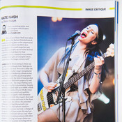My Kate Nash photo published in Practical Photography magazine (March 2014 issue)