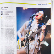 My Kate Nash photo published in Practical Photography magazine (March 2014 issue) <em>Photo: © Saša Huzjak</em>