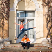 Moment - Monja & Domen - the dancing couple, a quick photo shoot <em>Photo: © Saša Huzjak</em>