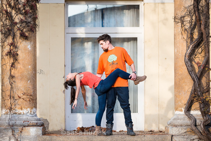 Moment - Monja & Domen - the dancing couple, a quick photo shoot <em>Photo: © Saša Huzjak</em>