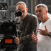 DoP Branko Linta and Rajko Grlić (behind the scenes) <em>Photo: © Saša Huzjak</em>