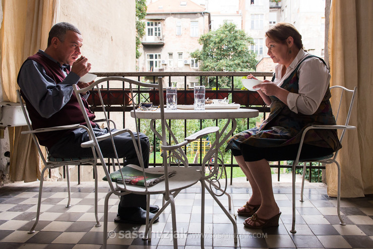 Nebojša Glogovac and Ksenija Marinković (movie still) <em>Photo: © Saša Huzjak</em>