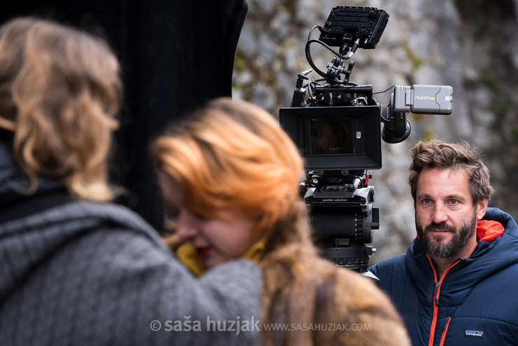 DoP Miloš Srdić on set (behind the scenes) <em>Photo: © Saša Huzjak</em>