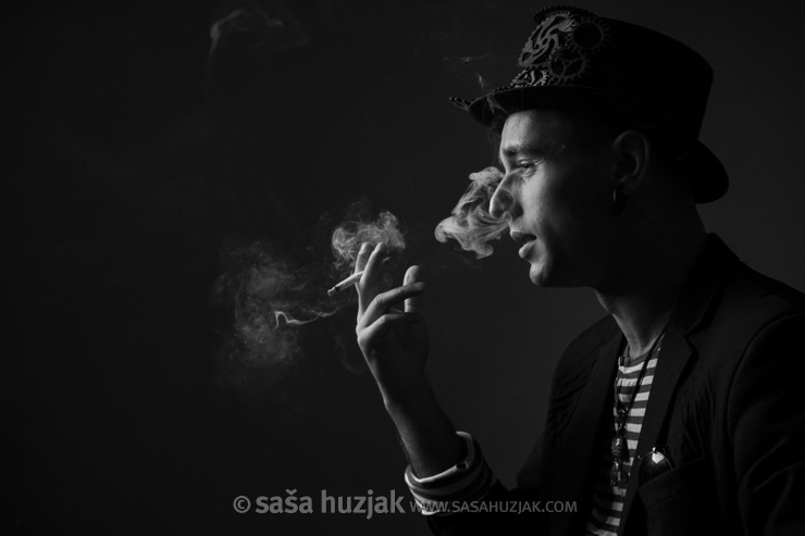 Domen Don Holc promo photo shoot <em>Photo: © Saša Huzjak</em>