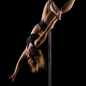 Pole dance studio photoshoot: Manja <em>Photo: © Saša Huzjak</em>