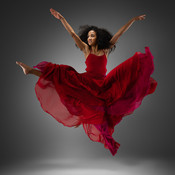 Dancers in studio photo shoot: Dalanda Diallo <em>Photo: &copy; Saša Huzjak</em>