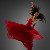 Dancers in studio photo shoot: Dalanda Diallo <em>Photo: &copy; Saša Huzjak</em>