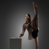 Dancers in studio photo shoot: Maša Bozovičar <em>Photo: &copy; Saša Huzjak</em>