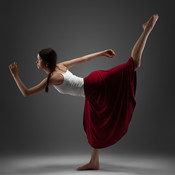 Dancers in studio photo shoot: Maša Bozovičar <em>Photo: &copy; Saša Huzjak</em>