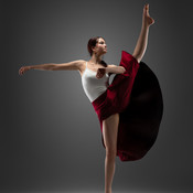 Dancers in studio photo shoot: Maša Bozovičar <em>Photo: &copy; Saša Huzjak</em>