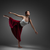 Dancers in studio photo shoot: Maša Bozovičar <em>Photo: &copy; Saša Huzjak</em>