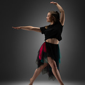 Dancers in studio photo shoot: Tjaša Šramel <em>Photo: © Saša Huzjak</em>