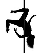 Maja Logar (pole dance), 2019 <em>Photo: © Saša Huzjak</em>