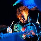Jeremy Gara (Arcade Fire) @ T-mobile INmusic festival, Zagreb (Croatia), 2011 <em>Photo: © Saša Huzjak</em>