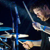 Paul 'Drums' Reilly (The Mirror Trap) @ INmusic festival, Zagreb (Croatia), 2015 <em>Photo: © Saša Huzjak</em>