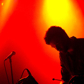 Simon Green (Bonobo) @ Kino Šiška, Ljubljana (Slovenia), 10/04/2011 <em>Photo: © Saša Huzjak</em>